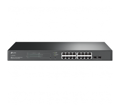 SWITCH TP LINK 18 PORT GIGABIT SMART 16 PORT POE