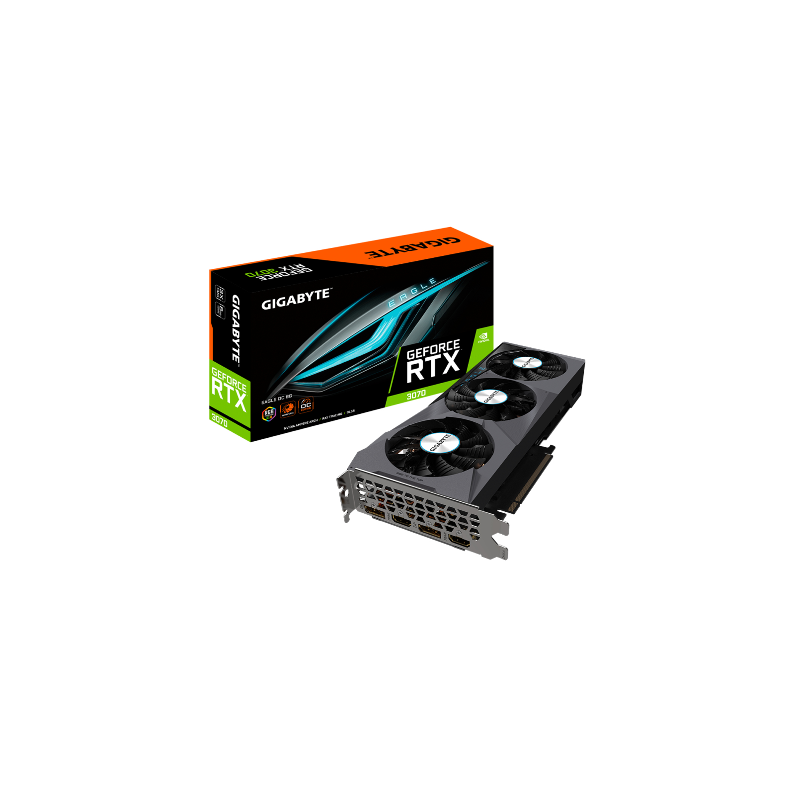 TARJETA GRAFICA GIGABYTE RTX 3070 EAGLE OC 8GB LHR