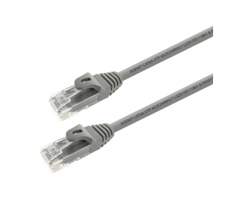 CABLE RED AISENS LATIGUILLO RJ45 LSZH CAT6A UTP AWG24 20M GRIS