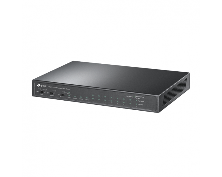 SWITCH TP LINK NO GESTIONABLE 8 PORT 10 100 2 PORT GIGABIT 1 PORT SFP