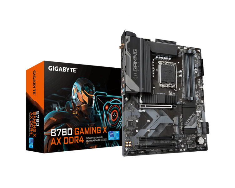 PLACA BASE GIGABYTE B760 GAMING X AX 1700 ATX 4XDDR4