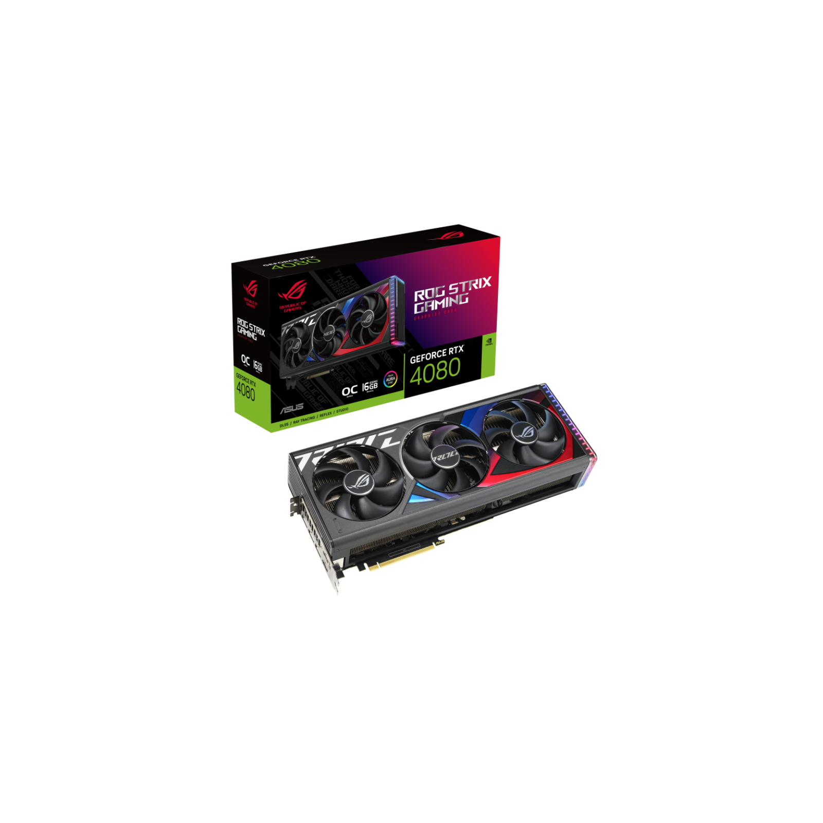 TARJETA GRAFICA ASUS ROG STRIX RTX4080 OC 16GB