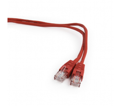 CABLE RED GEMBIRD UTP CAT5E 1M ROJO