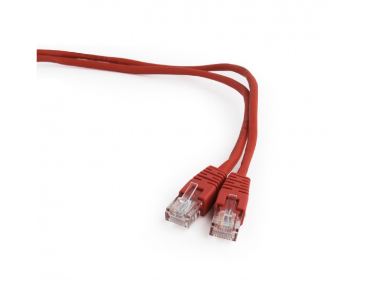 CABLE RED GEMBIRD UTP CAT5E 1M ROJO