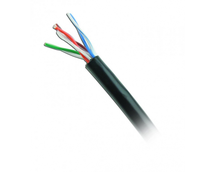 Cable CAT5E Solido 305m Bobinaa UTP EXTERIOR