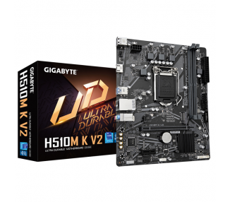 PLACA BASE GIGABYTE H510M K V2 INTEL 1200 MATX 2DDR4 PCIE 30 2SATA