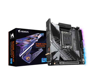 PLACA BASE GIGABYTE B760I AORUS PRO 1700 MITX 2XDDR4