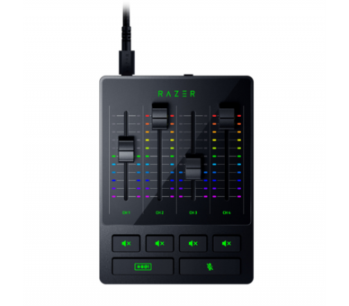 MEZCLADOR RAZER AUDIO MIXER 4 CANALES XLR CON AMPLIFICADOR