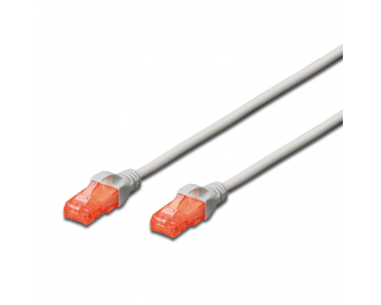 CABLE DE RED CAT 6 U UTP DE 15 METROS EN COLOR GRIS