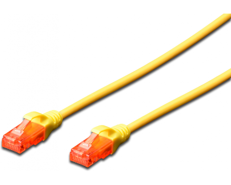 CABLE DE RED CAT 6 U UTP DE 50 METROS EN COLOR AMARILLO