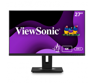 MONITOR VIEWSONIC 27 UHD IPS HDMI DP INOUT USB C RJ45 USB MULTI ERGO PIVOT