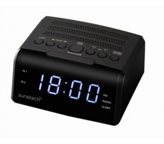 Radio Reloj Digital Susntech FRD35UBK