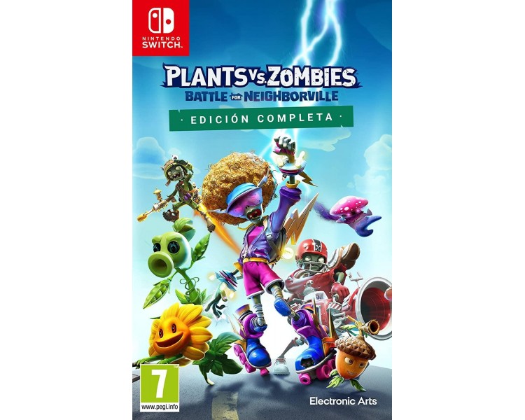 Plants Vs Zombies Battle For Neighborville Switch Edición Co