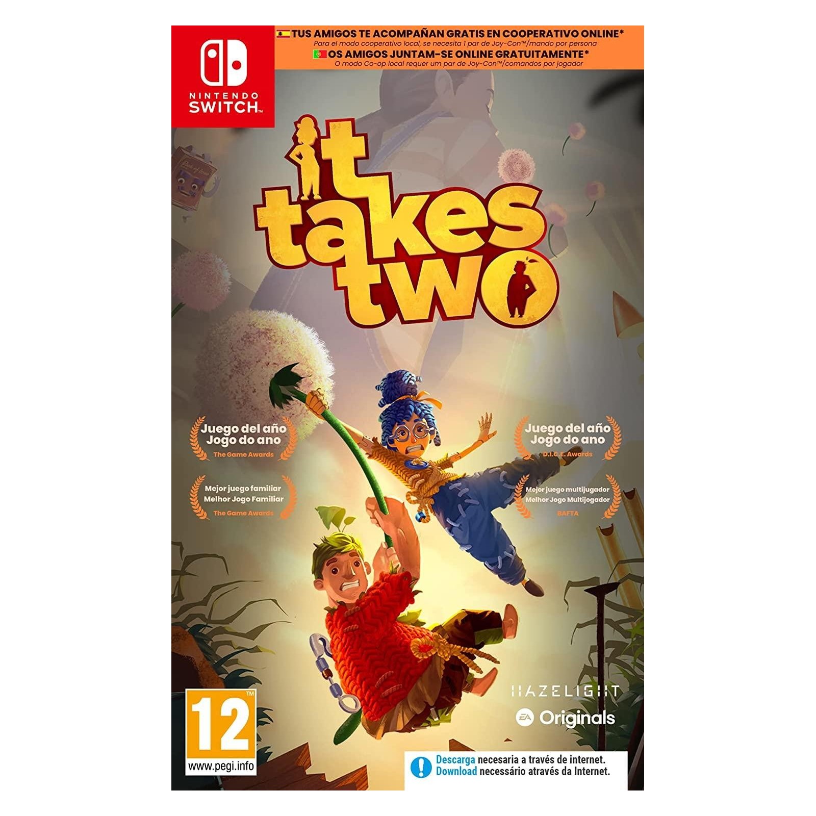 It Takes Two (Code in Box) Switch