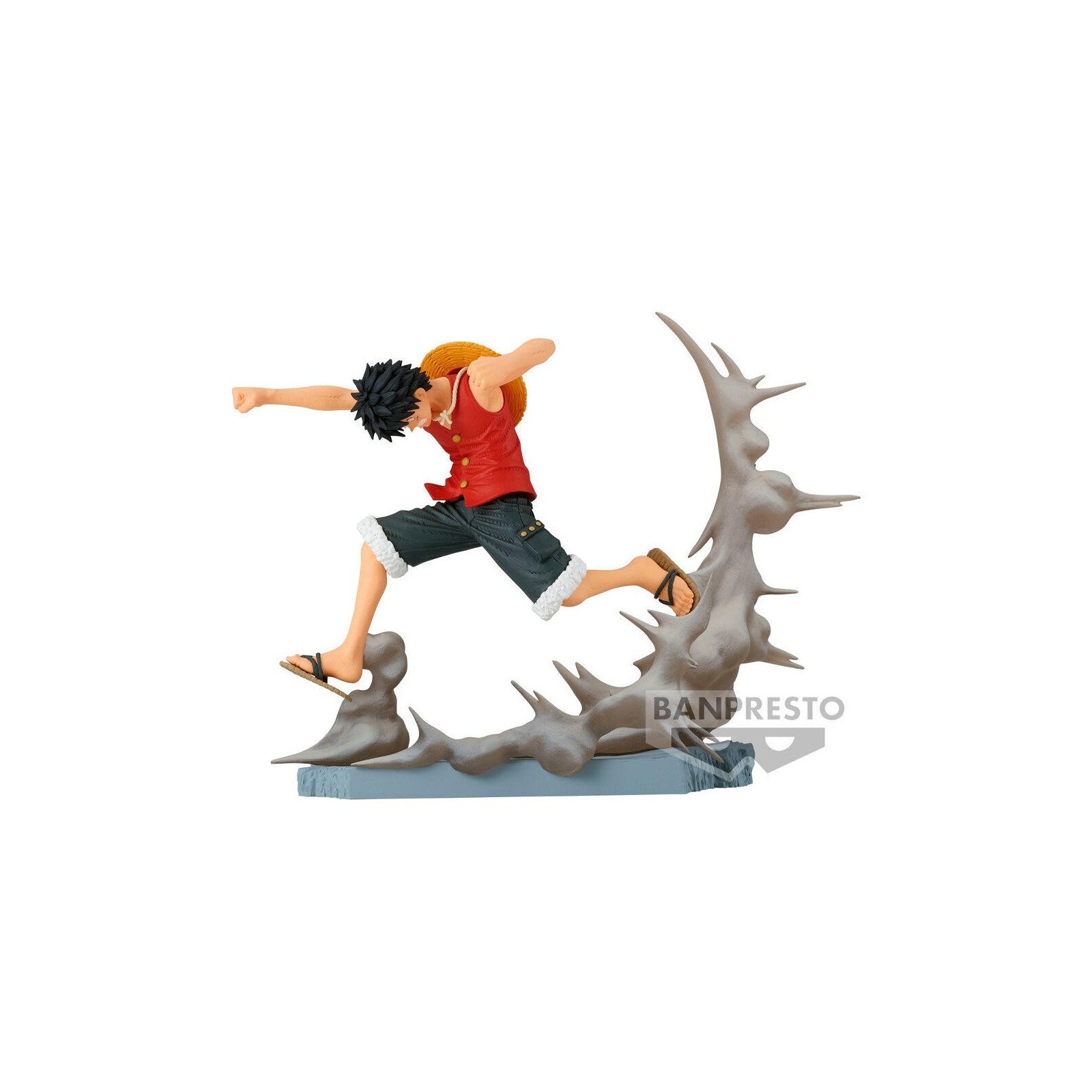 Figura Monkey D Luffy Senkozekkei One Piece 8Cm