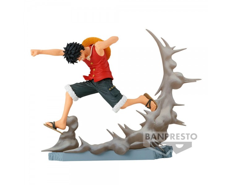 Figura Monkey D Luffy Senkozekkei One Piece 8Cm