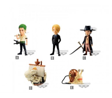 Figura World Collectable Vol.2 Netflix One Piece 7Cm 12 Unid