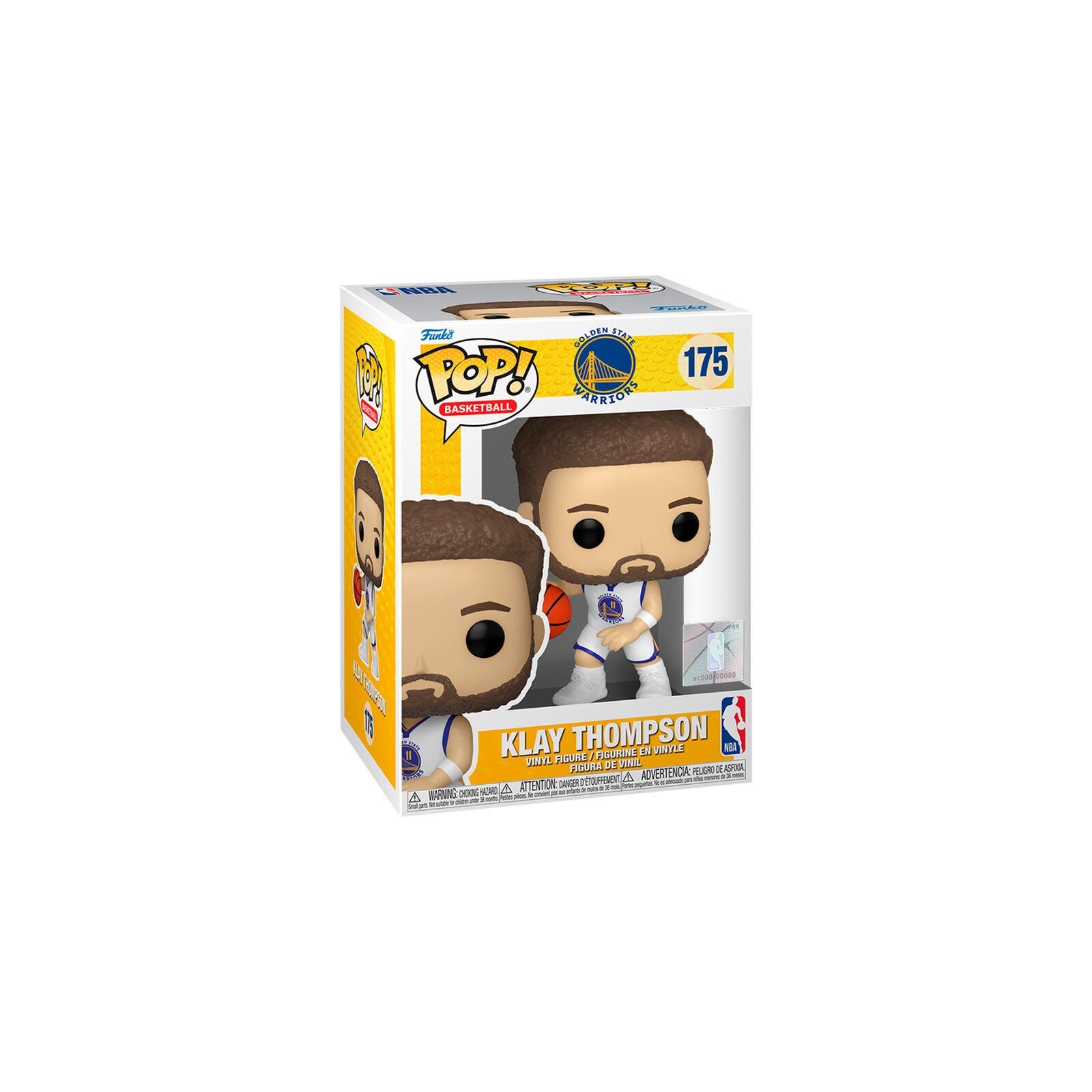 Figura Pop Nba Golden State Warriors Klay Thompson