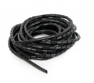 CABLE GEMBIRD 12MM SPIRAL WRAP 10M NEGRO