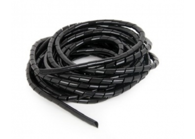 CABLE GEMBIRD 12MM SPIRAL WRAP 10M NEGRO