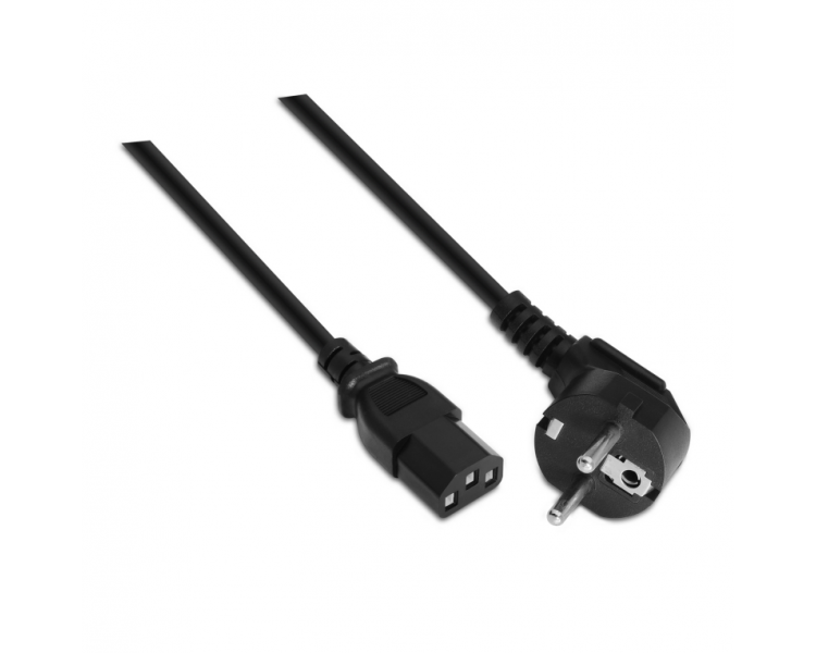 CABLE ALIMENTACION AISENS CPU CEE7 M C13 H NEGRO 15M