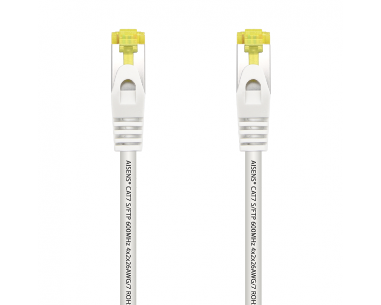 CABLE RED AISENS LATIGUILLO RJ45 LSZH CAT7 SFTP PIMF 20M BLANCO