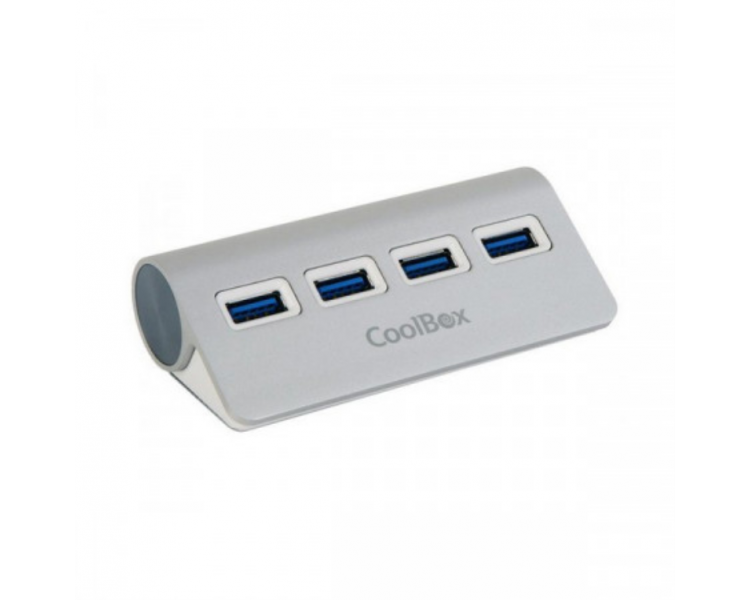 HUB USB COOLBOX ALU 3 4 PUERTOS USB30