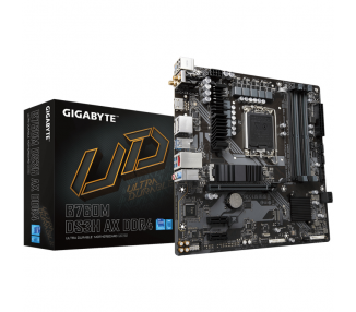 PLACA BASE GIGABYTE B760M DS3H AX 1700 MATX 4XDDR4