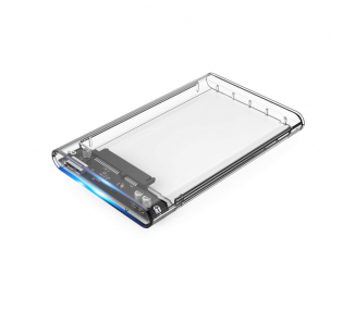 CARCASA EXTERNA HDD 25 COOLBOX SCT 2533 USB30 TRANSPARENTE