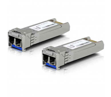 MODULO SFP UBIQUITI UF SM 10G UFIBER TRANSCEIVER MONOMODO 10G PACK 2 UND