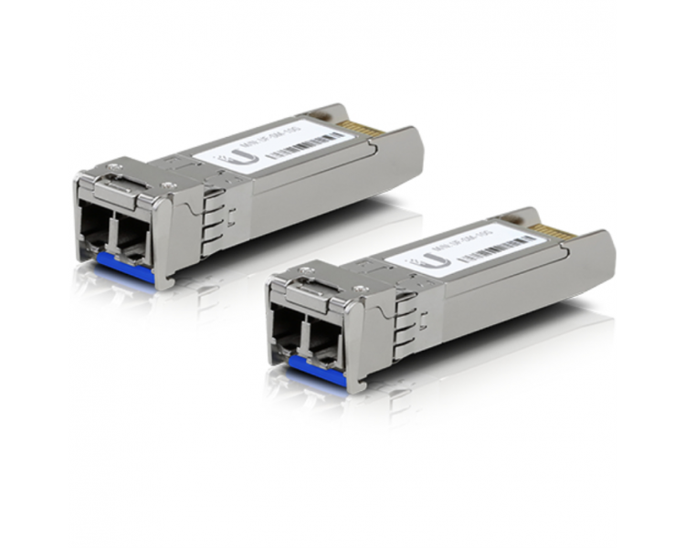 MODULO SFP UBIQUITI UF SM 10G UFIBER TRANSCEIVER MONOMODO 10G PACK 2 UND