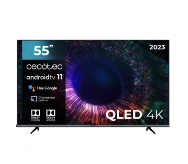 TV CECOTEC 55 QLED ANDROID TV V1 SERIES VQU11055