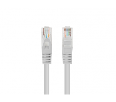 CABLE RED LANBERG LATIGUILLO CAT6 UTP 75M GRIS FLUKE PASSED