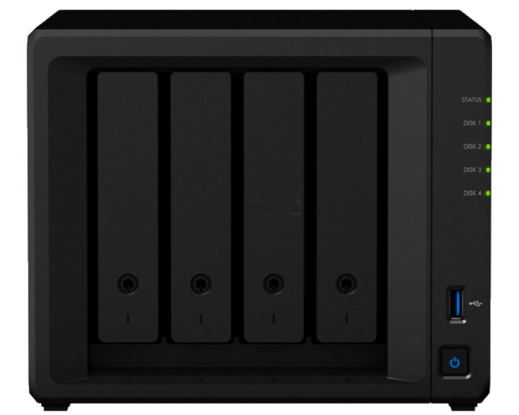 NAS SYNOLOGY DS423BASTIDOR 8U ETHERNET NEGRO J4125