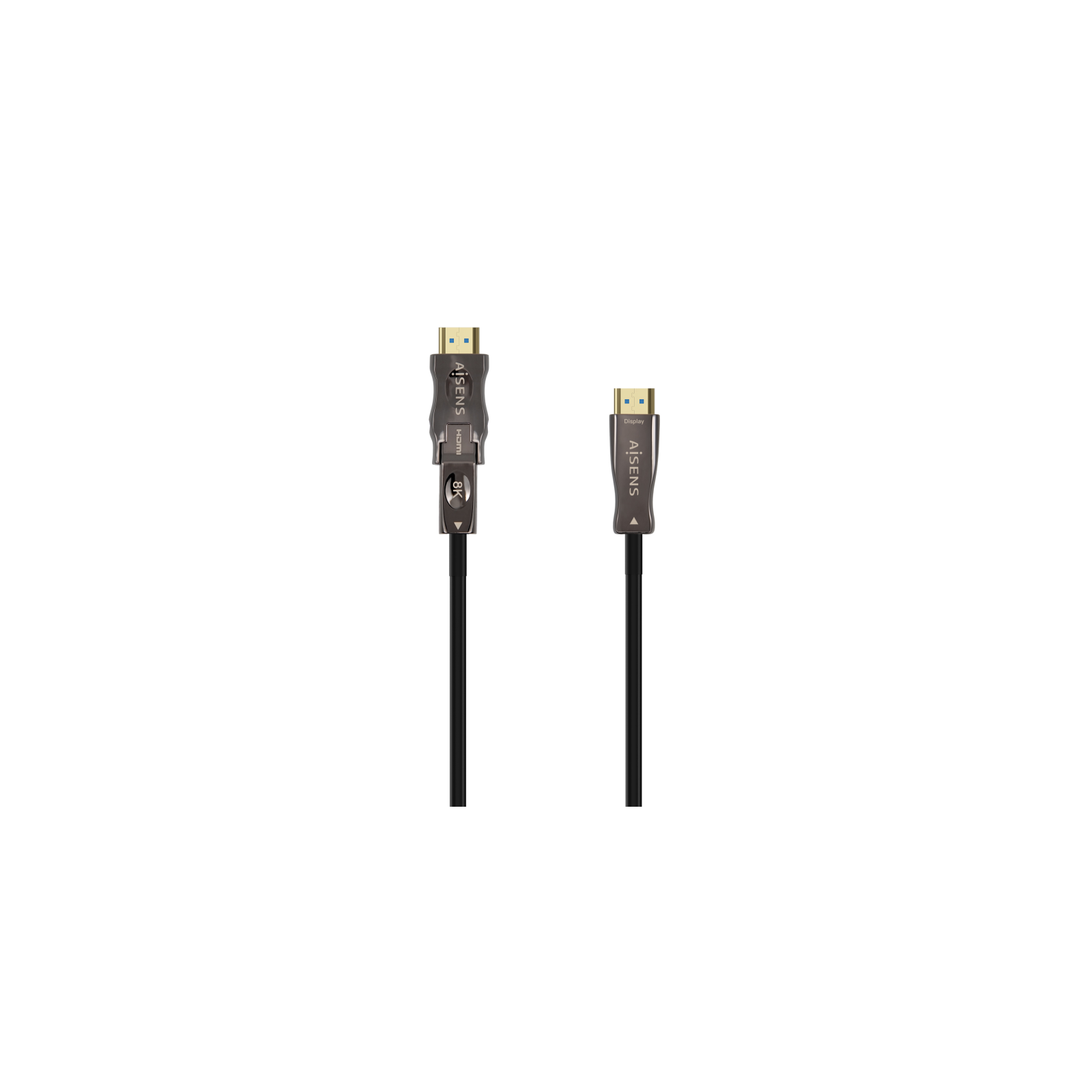 CABLE HDMI AISENS V21 OPTICO ACTIVO AOC DESMONTABLE 8K60HZ M M 30M NEGRO