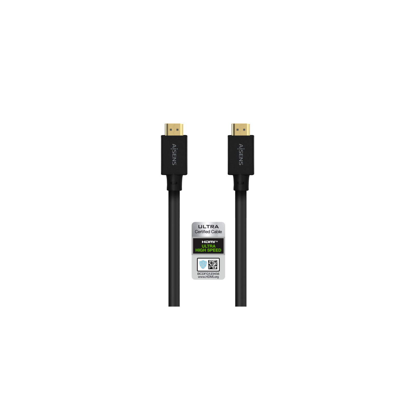 CABLE HDMI AISENS V21 ULTRA ALTA VELOCIDAD 8K60HZ M M 50M NEGRO