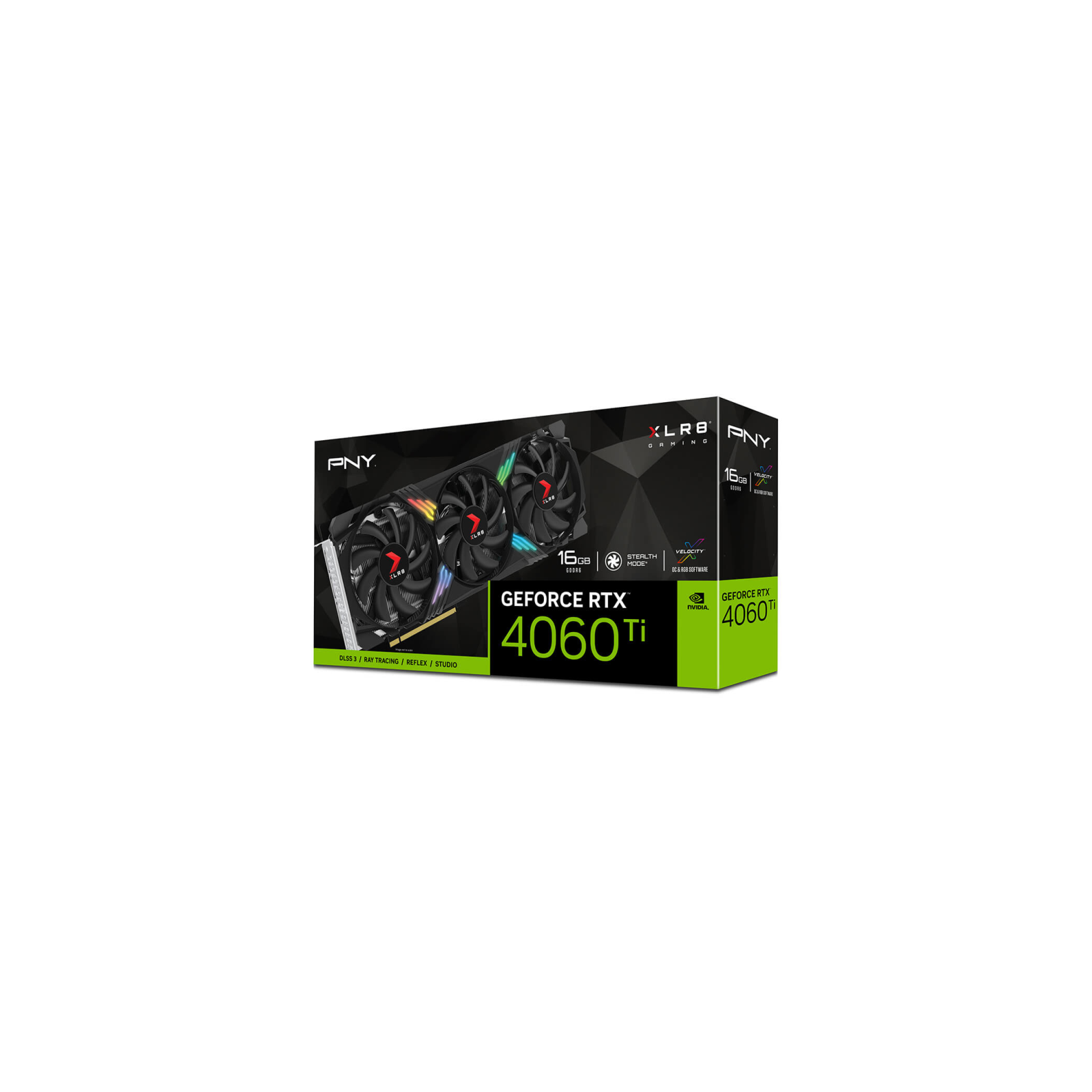 TARJETA GRAFICA PNY GEFORCE RTX 4060Ti 16GB XLR8 GAMING VERTO