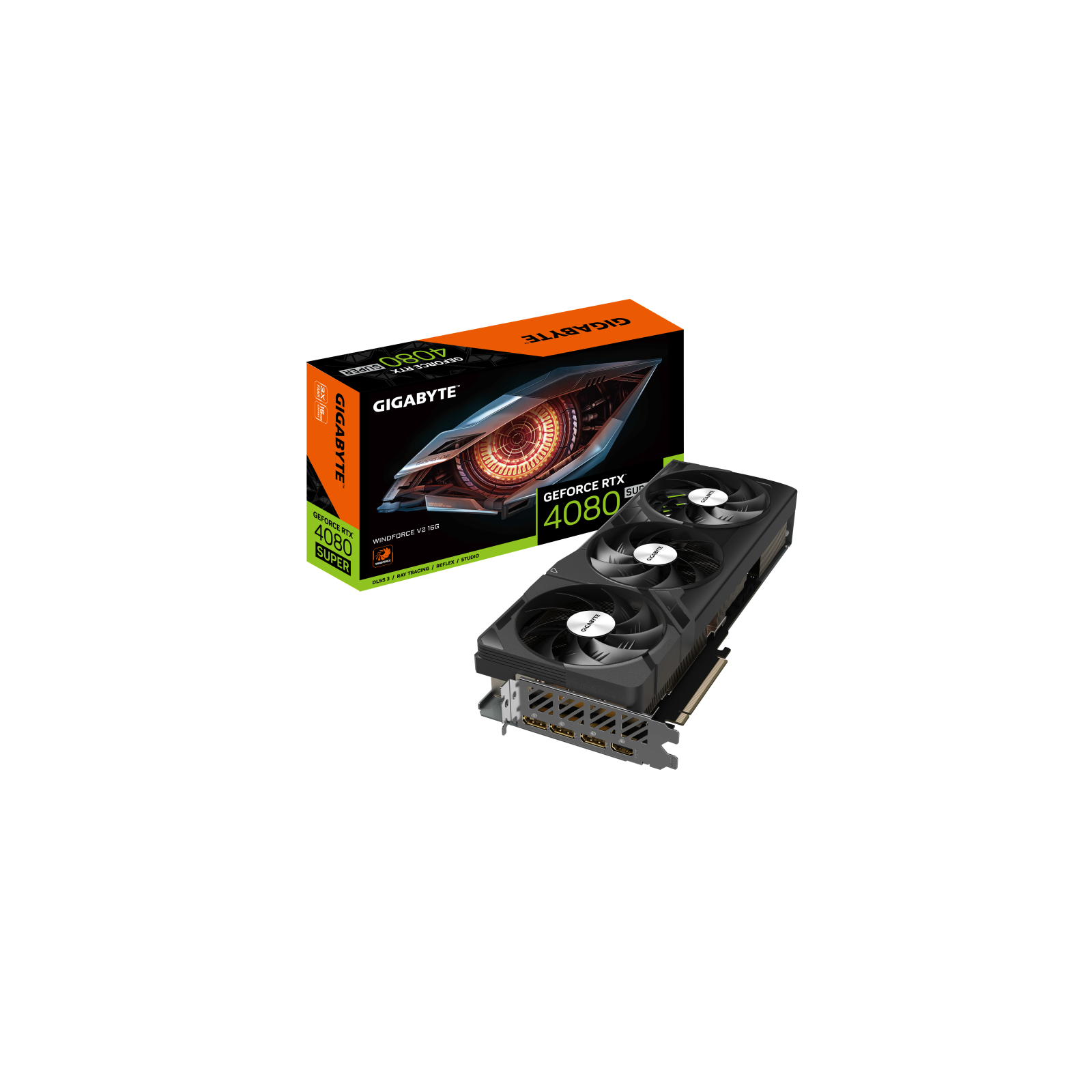 TARJETA GRAFICA GIGABYTE RTX 4080 SUPER WINDFORCE V2 16GB