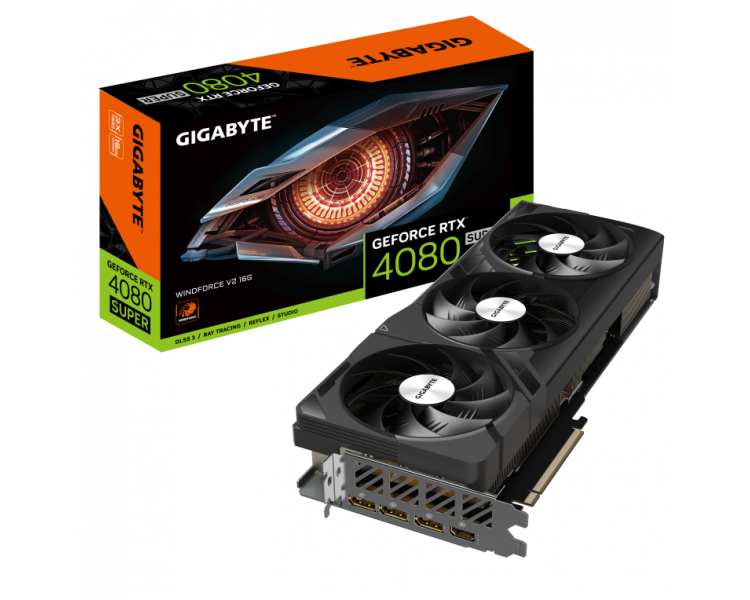 TARJETA GRAFICA GIGABYTE RTX 4080 SUPER WINDFORCE V2 16GB