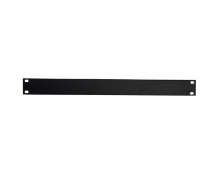 PANEL CIEGO WP 1U NEGRO RAL9005