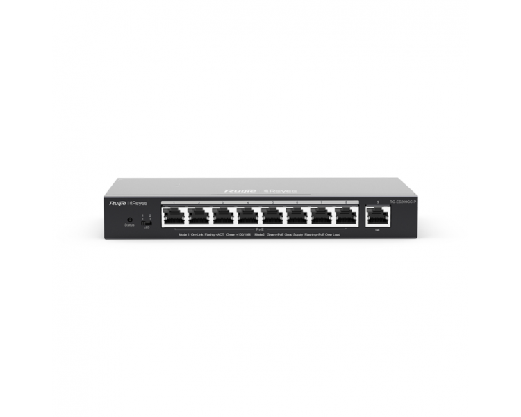 SWITCH RUIJIE REYEE RG ES209GC P 5 PORT 10 100 MBPS DESKTOP SWITCH