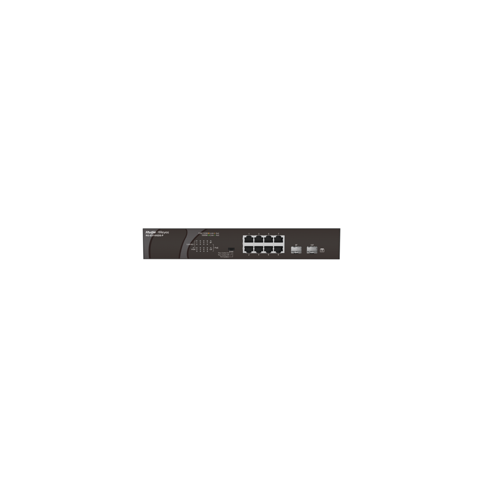 SWITCH RUIJIE REYEE RG ES110GDS P 5 PORT 10 100 MBPS DESKTOP SWITCH