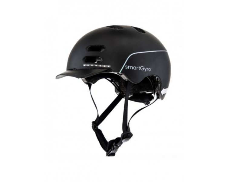 CASCO SMARTGYRO SMART TALLA M NEGRO