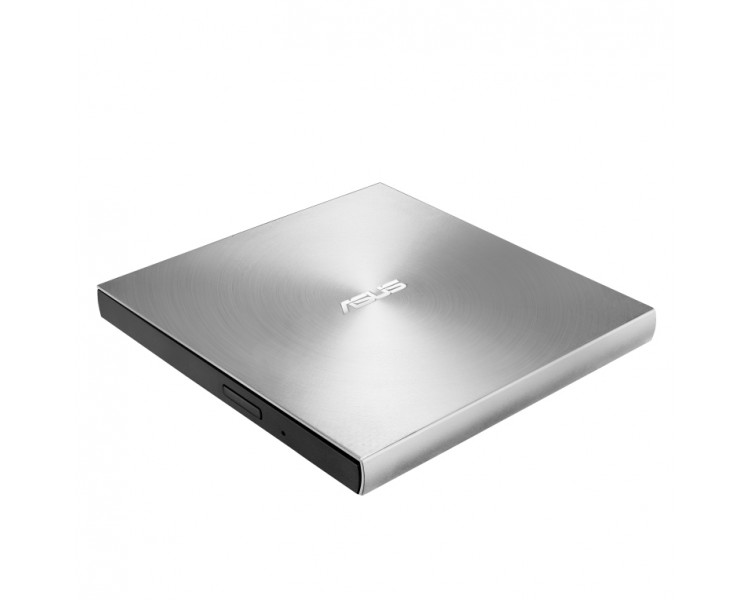 LECTOR GRABADOR CD DVD ASUS SDRW 08U8M U EXTERNO PLATA