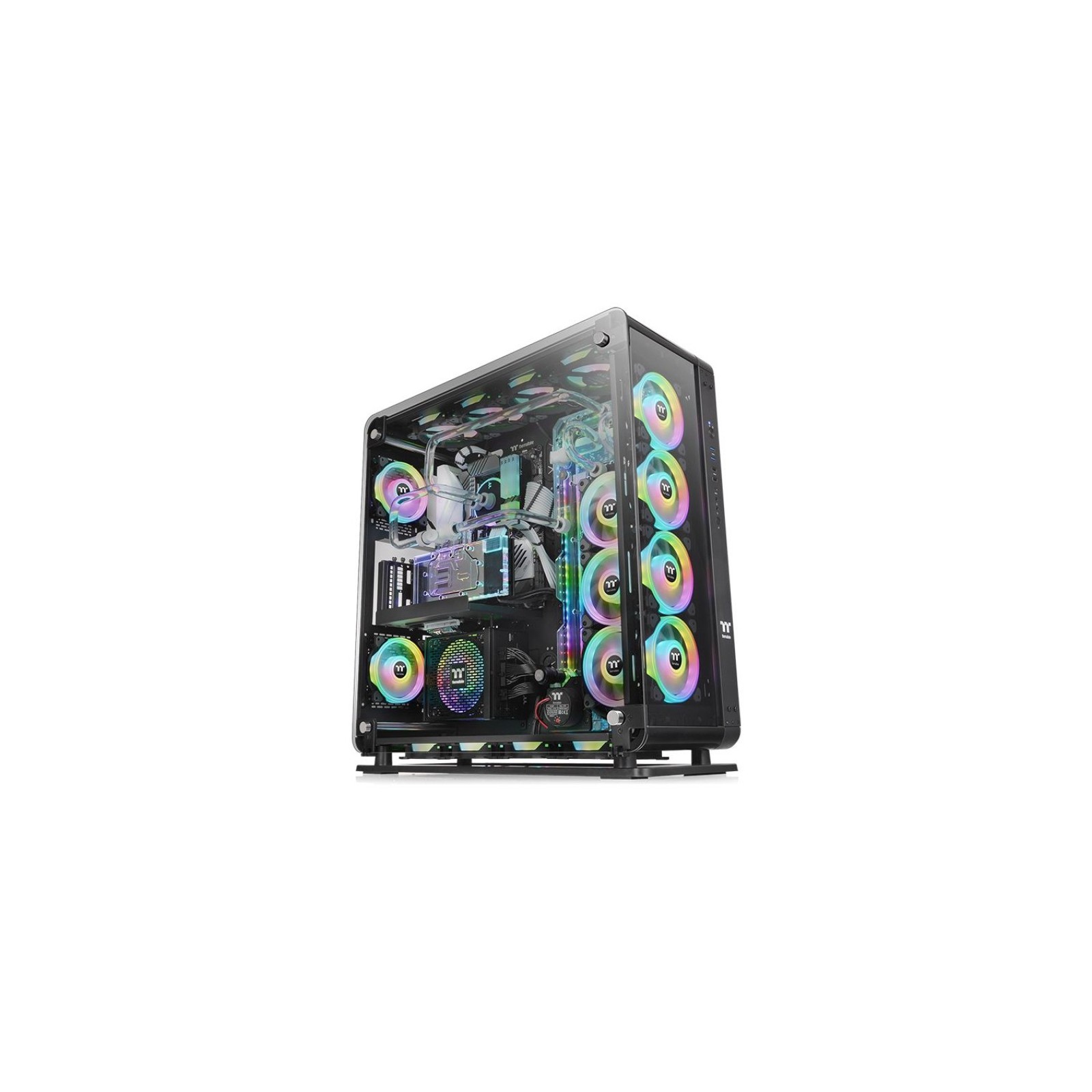 CAJA THERMALTAKE CORE P8 TG ATX 2XUSB 30 SIN FUENTE NEGRO