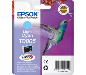 TINTA EPSON T0805 CYAN LIGHT