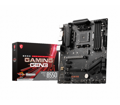 PLACA BASE MSI B550 GAMING GEN3 AM4 ATX 4XDDR4