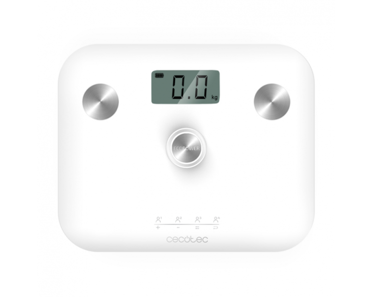 BASCULA DE BANO CECOTEC ECOPOWER 10100 FULL HEALTHY WHITE