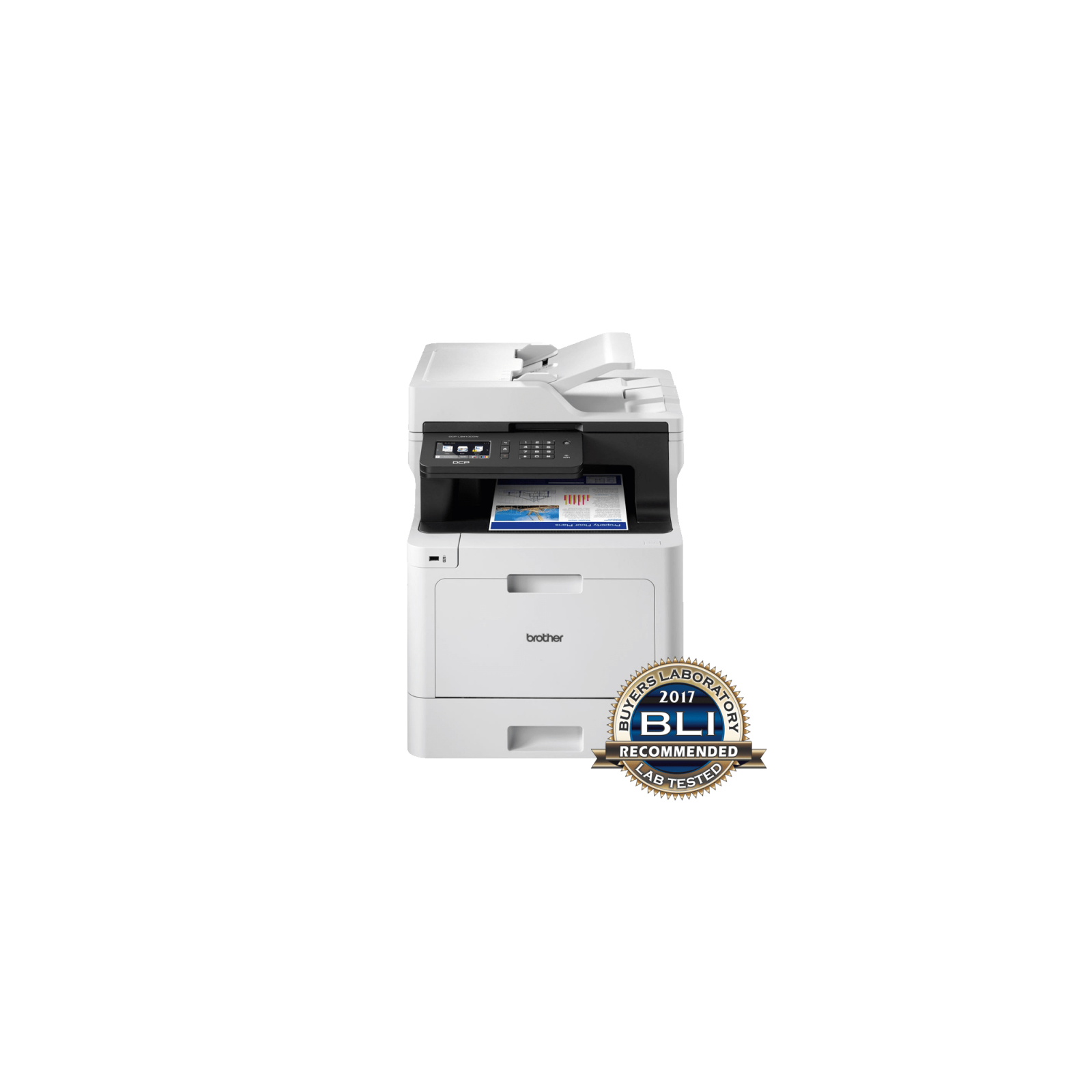 IMPRESORA BROTHER DCP L8410CDW MFP 28PPM DUPLEX USB ETHERNET 256MB IN