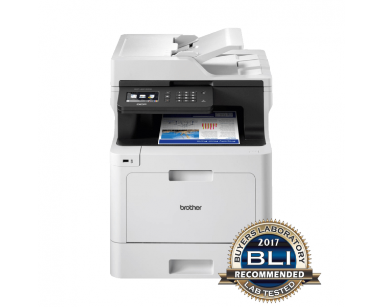 IMPRESORA BROTHER DCP L8410CDW MFP 28PPM DUPLEX USB ETHERNET 256MB IN